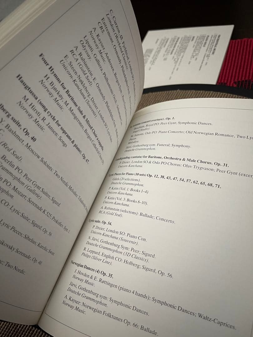 EDVARD GRIEG IN WORDS AND MUSIC CD付き
