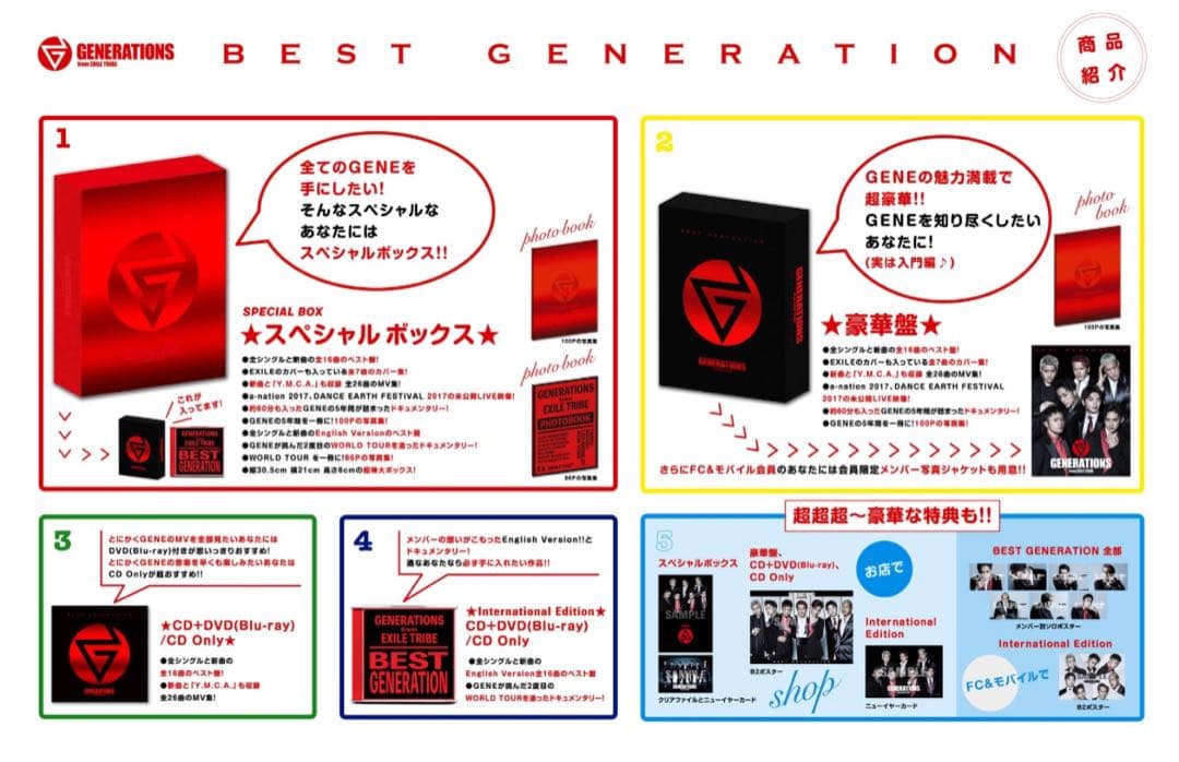 GENERATIONS 「BEST GENERATION」