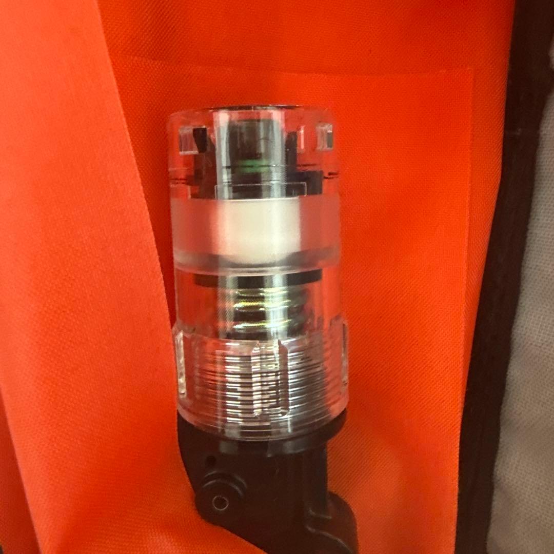 SHIMANO ライフジャケット ウエストタイプ　ライトグレー