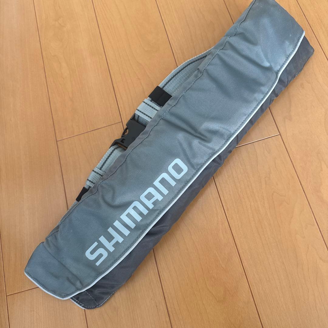 SHIMANO ライフジャケット ウエストタイプ　ライトグレー