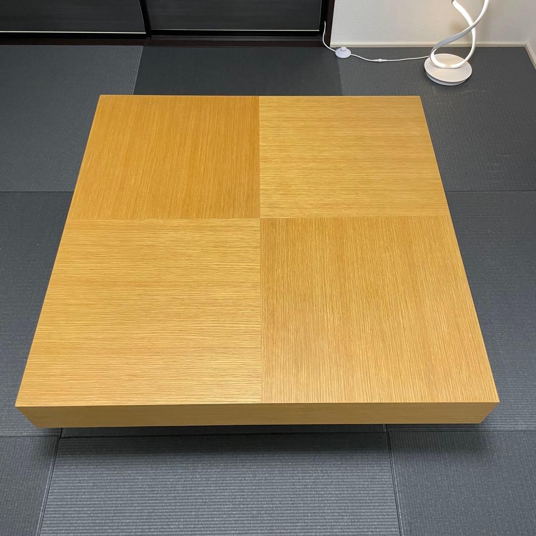 最終お値下げ★ アルモニア lacca 木製テーブル　正方形　モダン