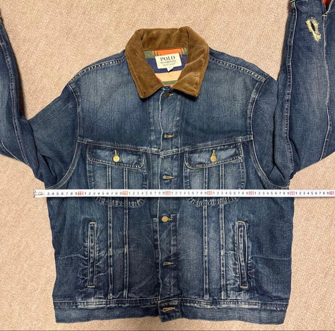 ラルフローレン POLO デニムジャケット Gジャン