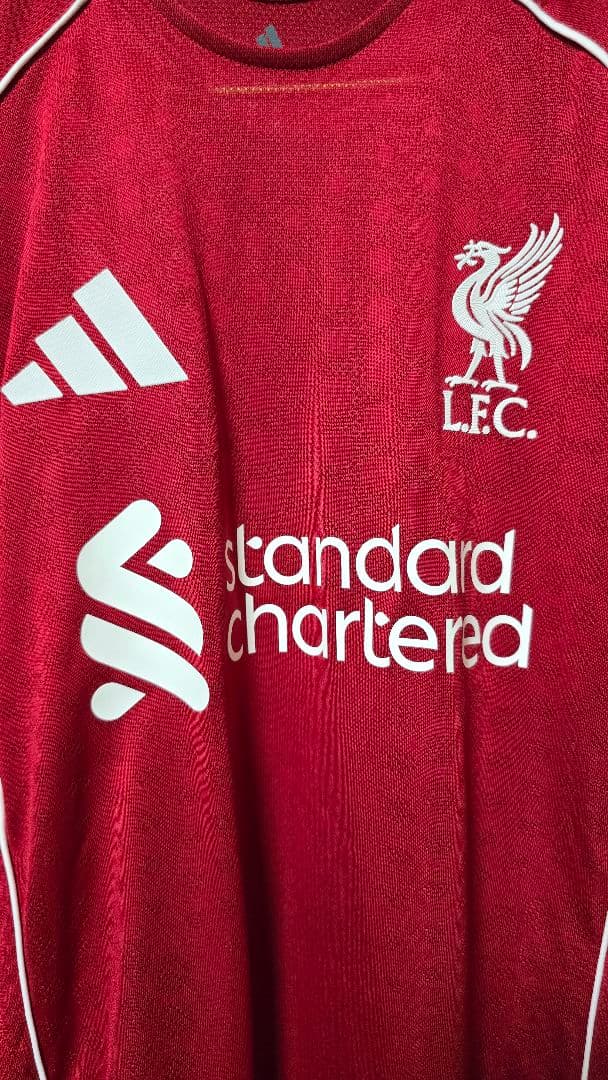 Adidas Liverpool FC オーセンティック長袖ユニフォーム