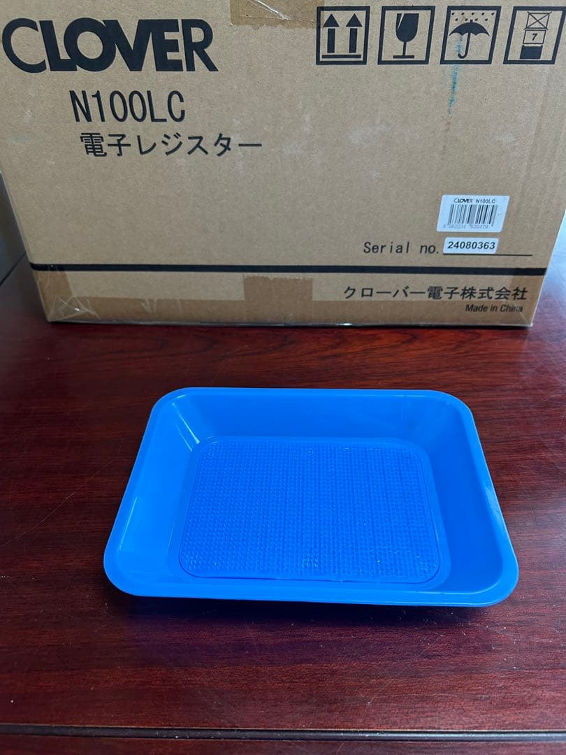 CLOVER クローバー 電子 レジ レジスター N100LC 中古　美品