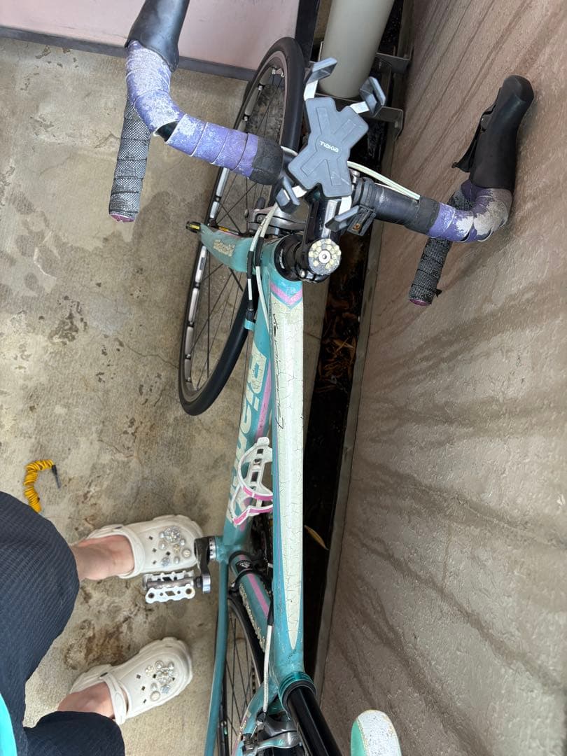 Bianchi ロードバイク 水色