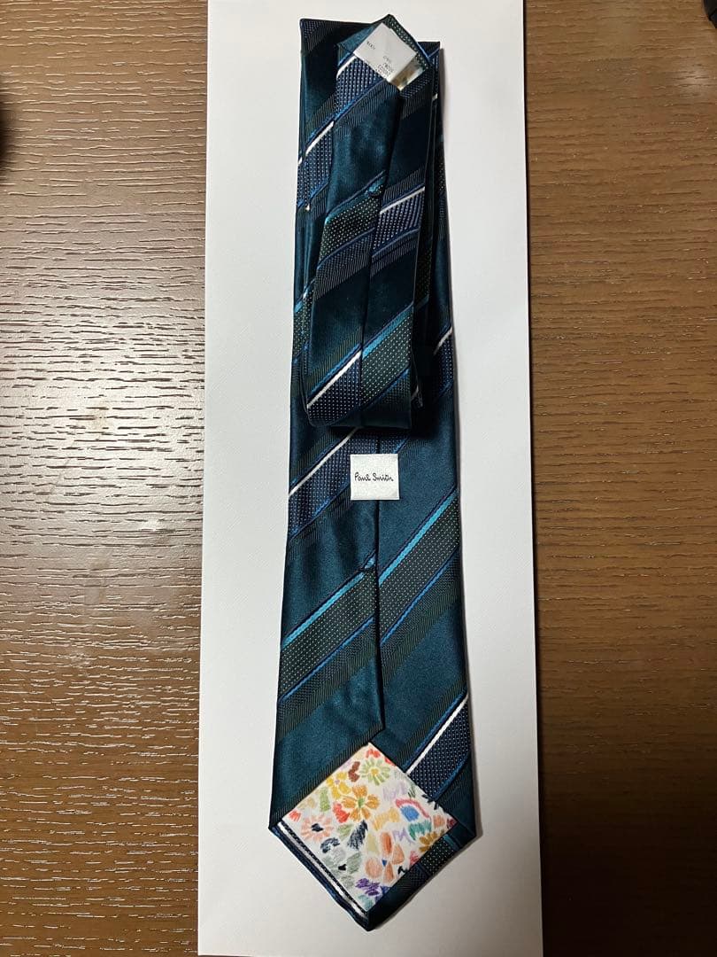 【新品未使用】　Paul Smith ネクタイ　ネイビー
