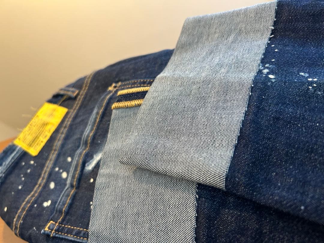 未使用　DSQUARED2 ダメージ加工デニム　46
