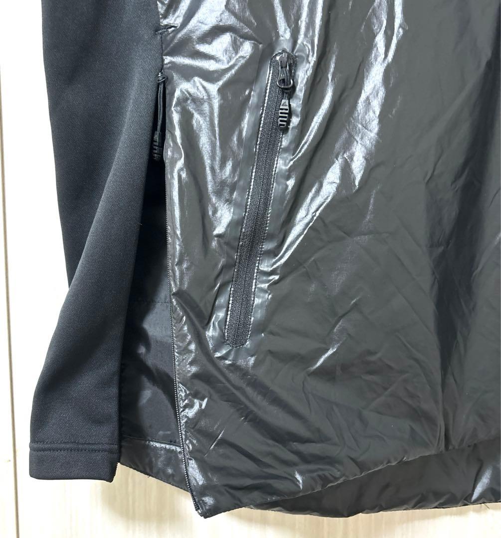 【極美品】adidas ウインドブレーカー 野球 ナイロン 中綿入り 半袖　4L