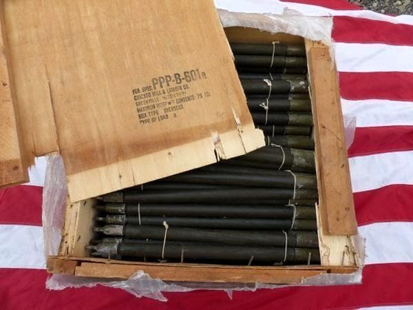 1968” 米軍実物 ナム戦 デッド!　テントポール　6本セット 軍幕 267