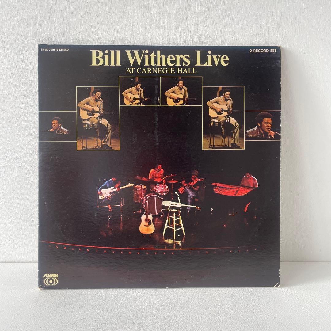 洋楽 Bill Withers Live at Carnegie hall 2LP