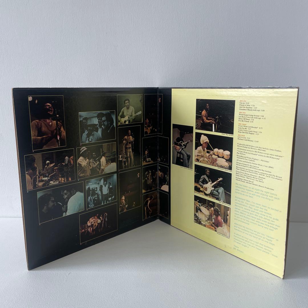 洋楽 Bill Withers Live at Carnegie hall 2LP