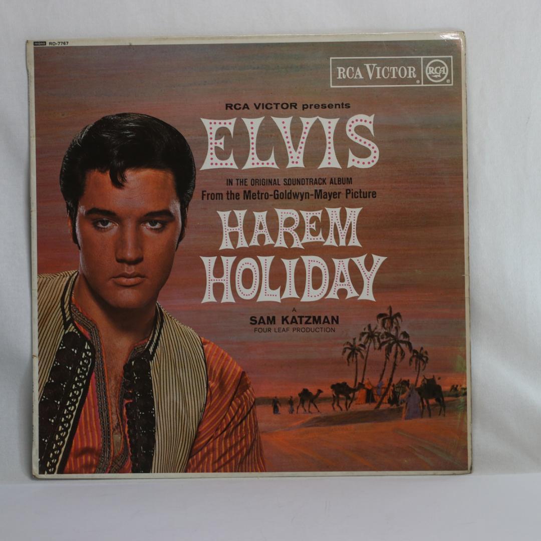英LP Elvis Presley Harem Holiday UK盤 深溝