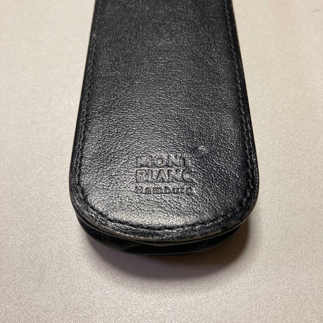 Montblanc モンブラン 本革　筆箱　ペンケース　2-3本用　レザー