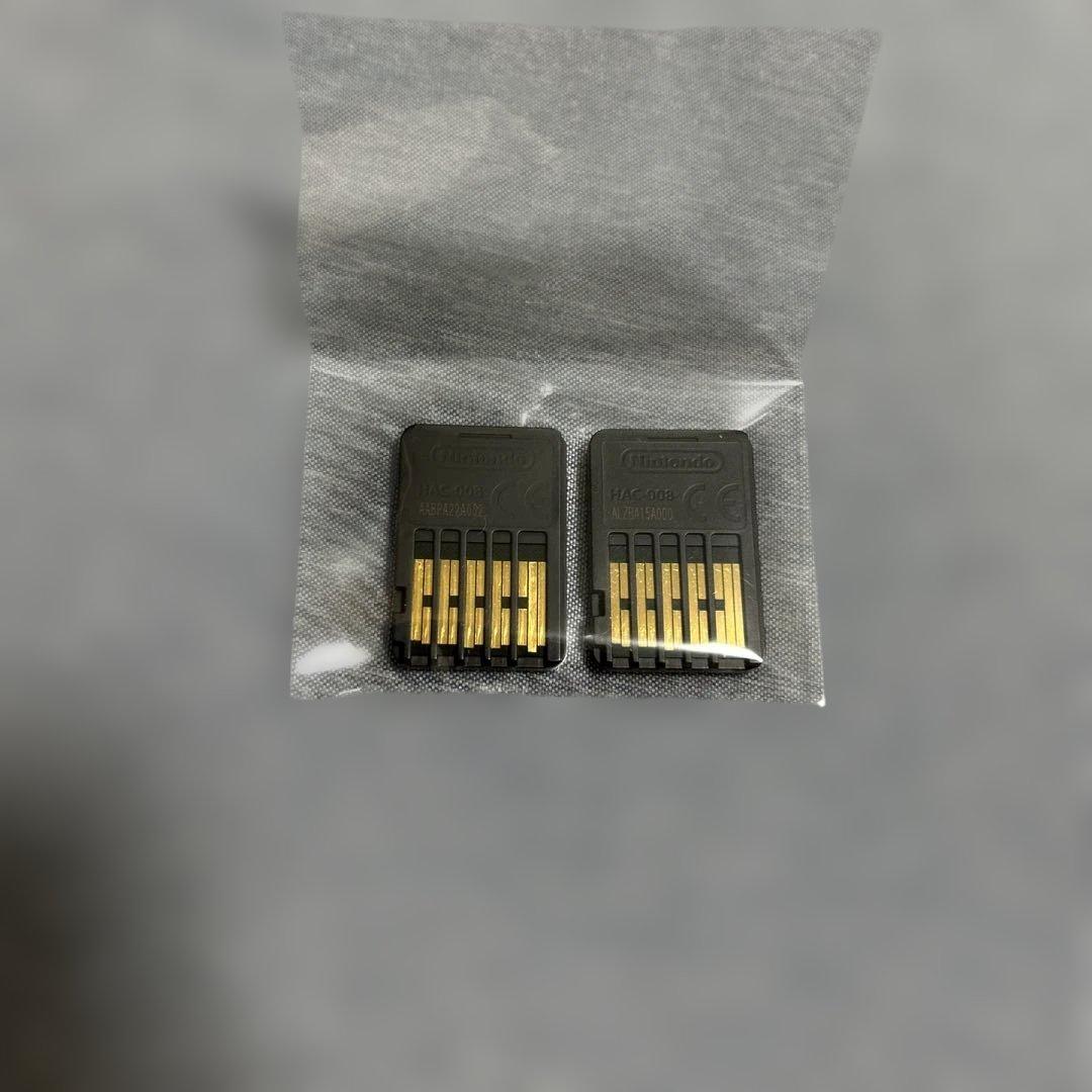 Nintendo Switch カセット二つ