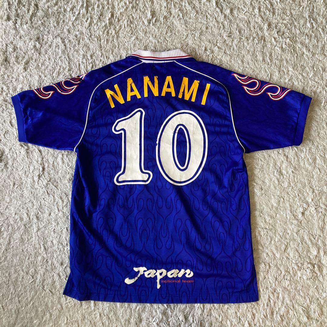 asics サッカー日本代表ユニフォームNANAMI 10