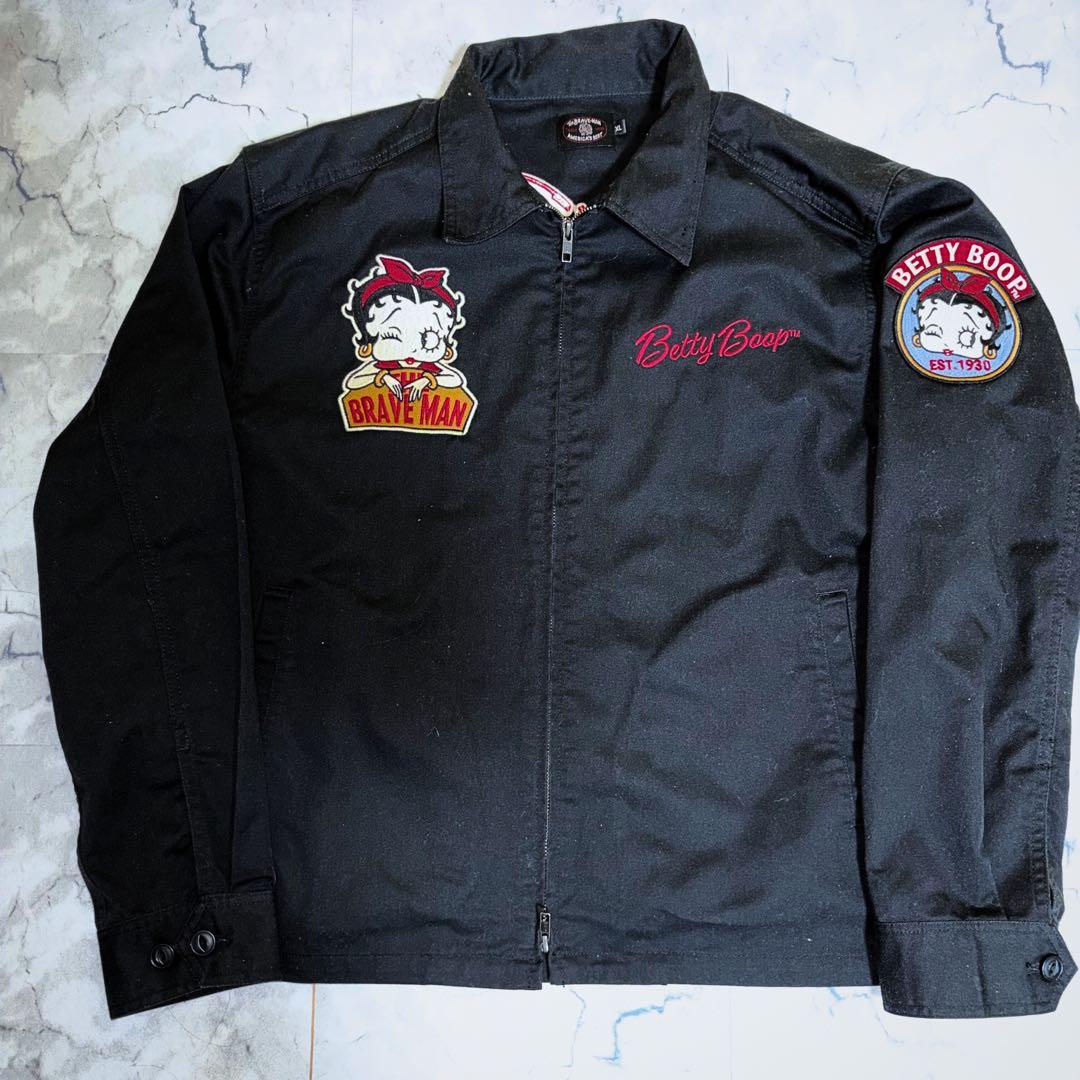 な*う様 BETTY BOOP × THEBRAVEMANコラボジャケットXLブ