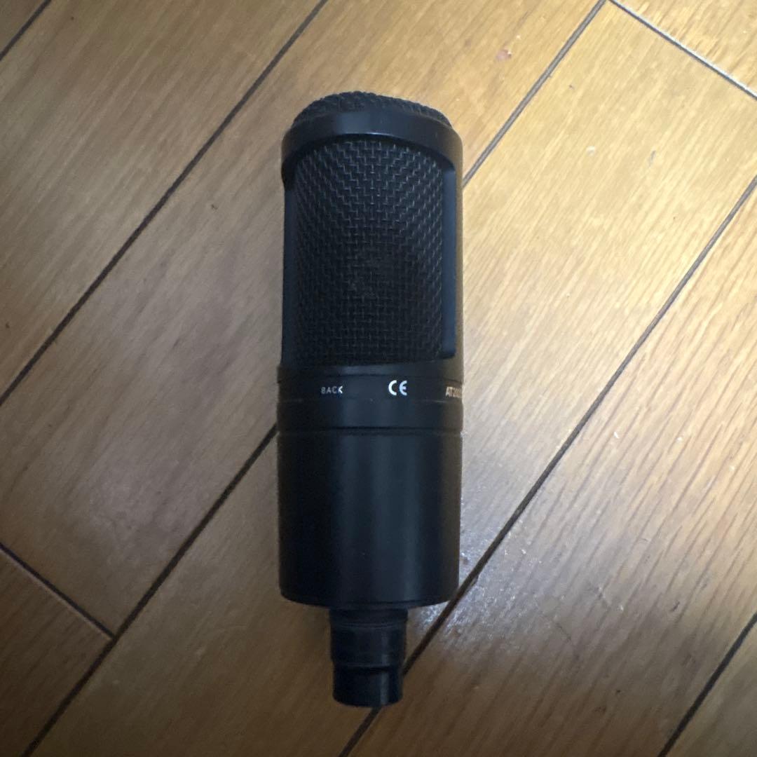 audio-technica AT2020 コンデンサーマイク ブラック