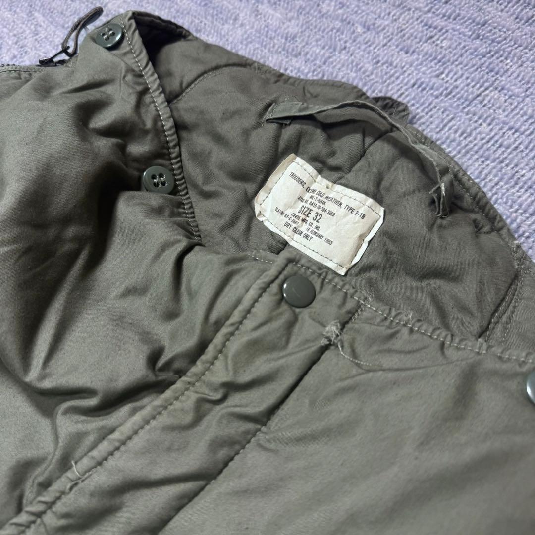 80s USA製 USAF F-1B フライトパンツ ヴィンテージ 米軍 古着