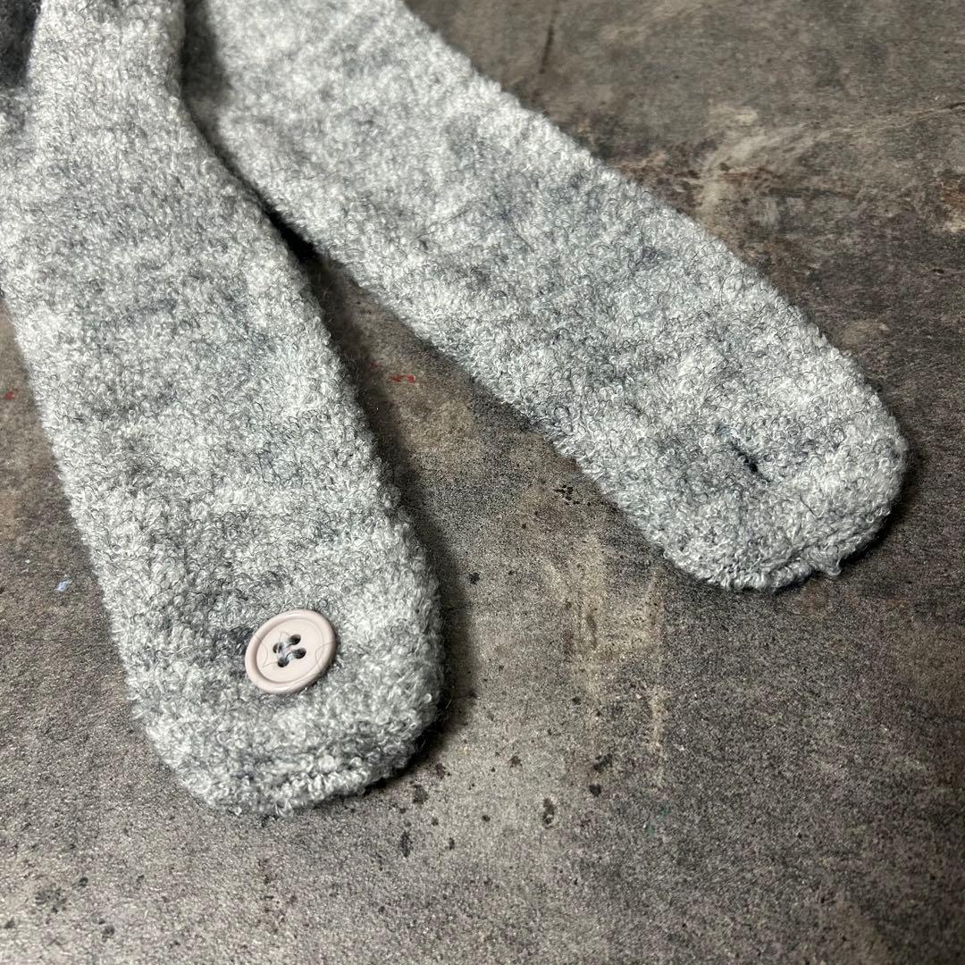 jichoi バラクラバ 24AW BALACLAVAグレー ニット帽 スリーブ