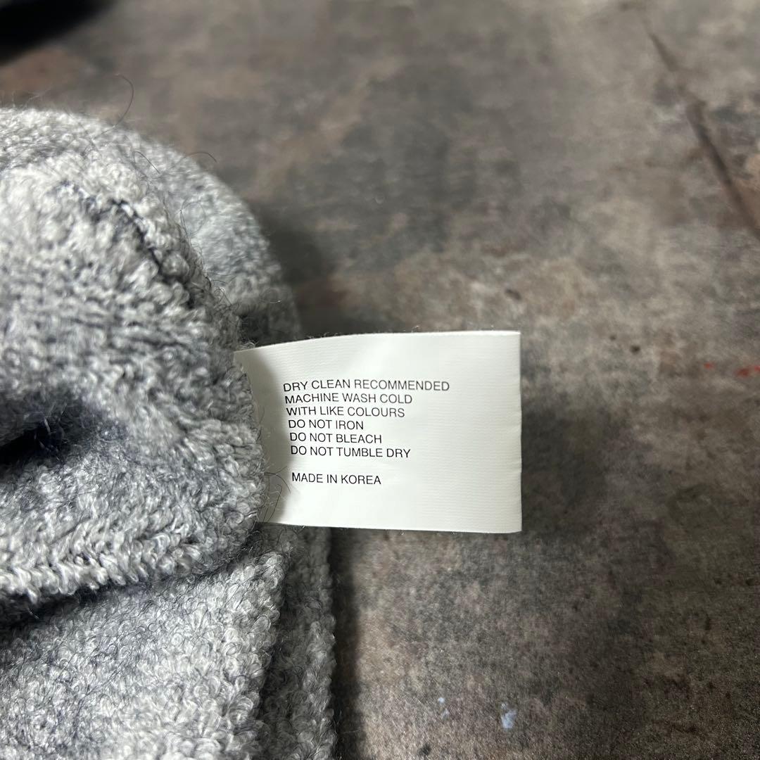 jichoi バラクラバ 24AW BALACLAVAグレー ニット帽 スリーブ