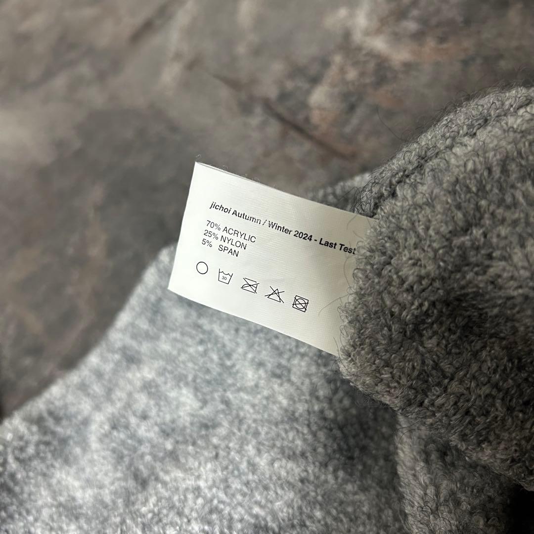 jichoi バラクラバ 24AW BALACLAVAグレー ニット帽 スリーブ
