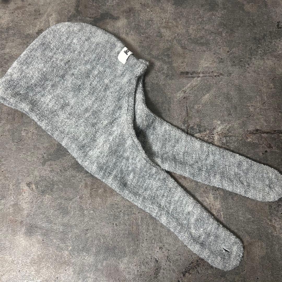 jichoi バラクラバ 24AW BALACLAVAグレー ニット帽 スリーブ