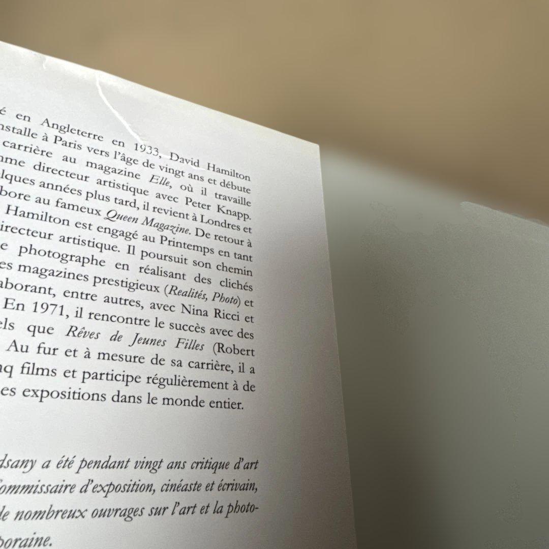 アート・デザイン・音楽 DavidHamilton Editions de La Martiniere