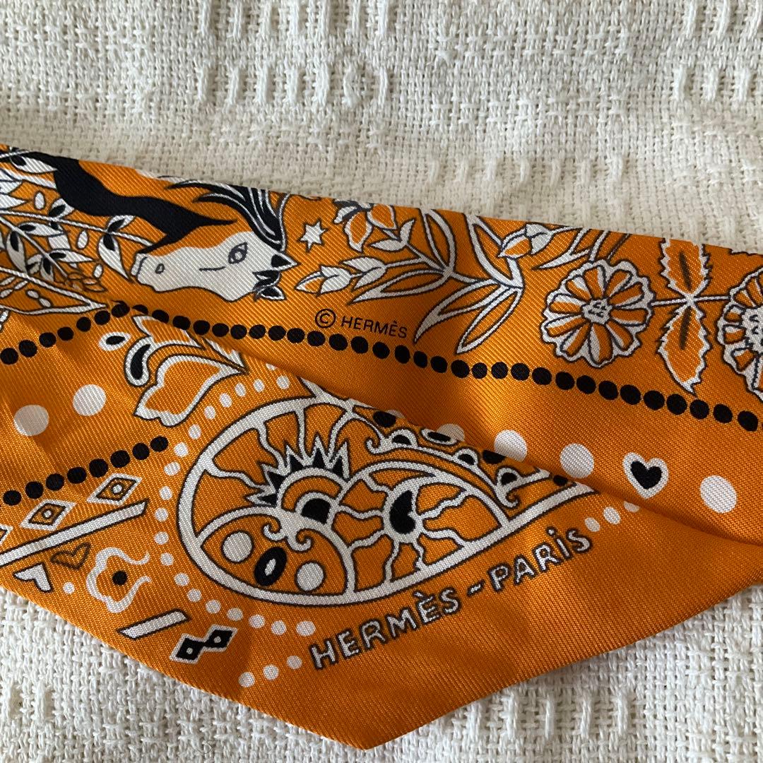 エルメス ツイリー Entre Ciel et mer Bandana バンダナ