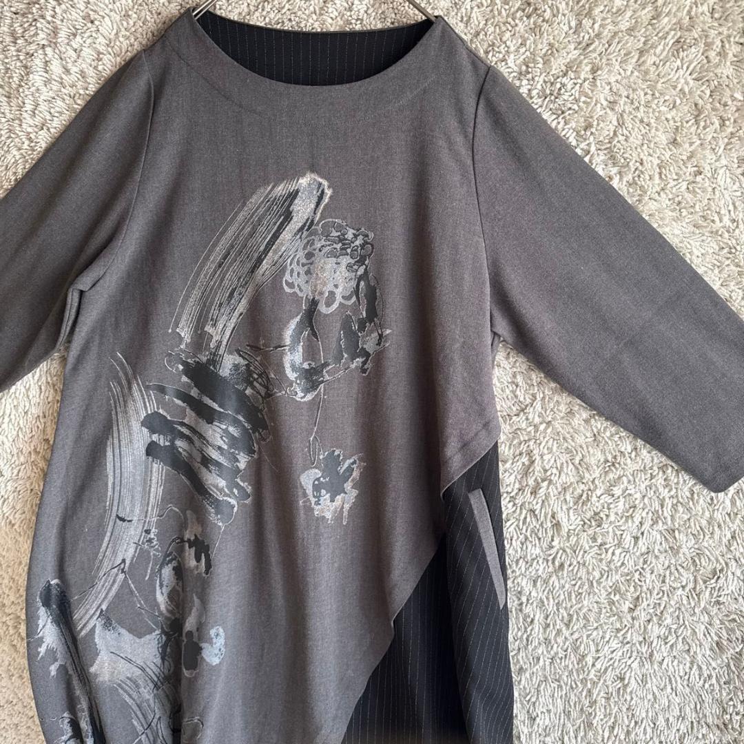《美品★》akane femme アカネ　あむう　変形ワンピース　和風　あかね