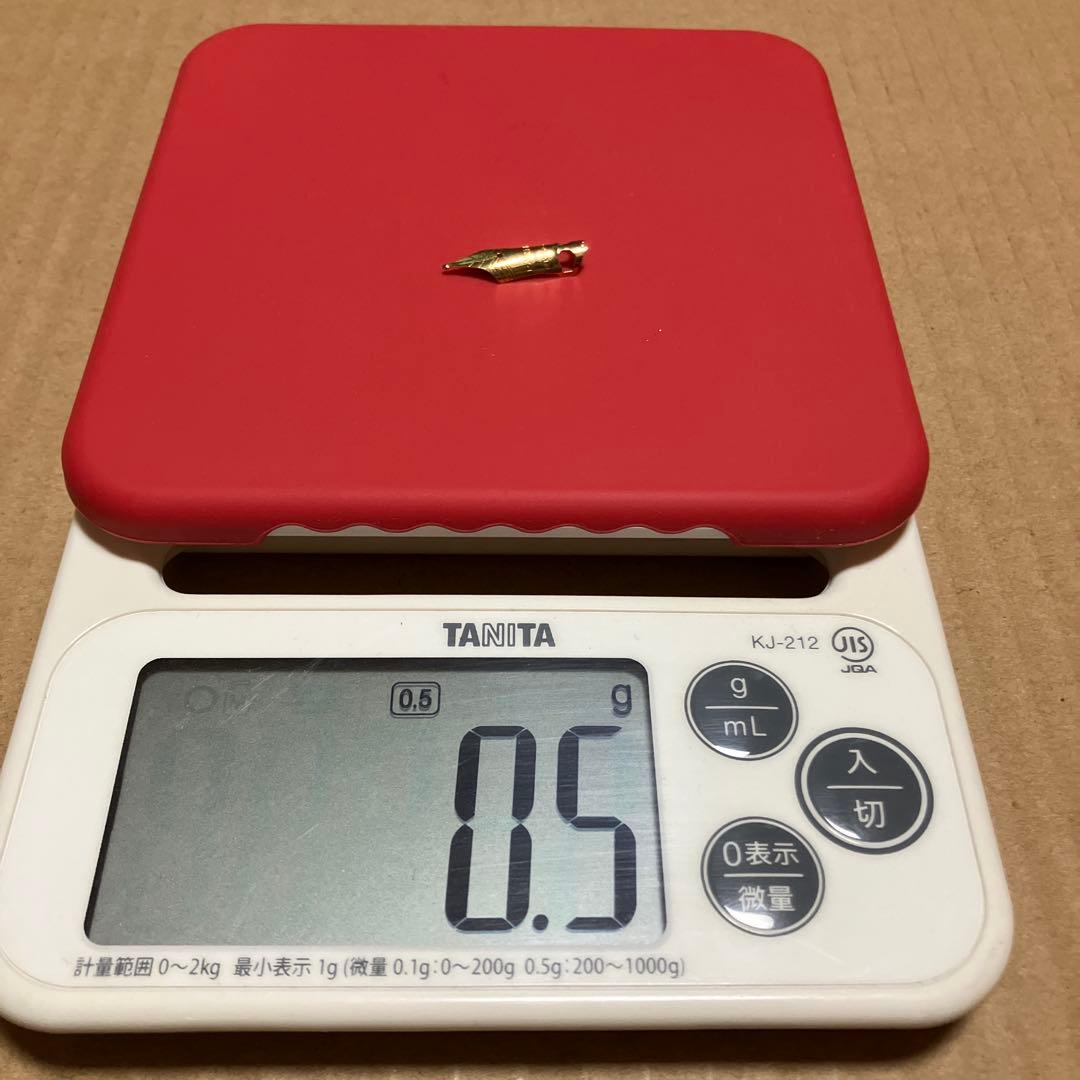 万年筆 パーカー ソネット プレミアム 18k 750 M 18k 約0.5g