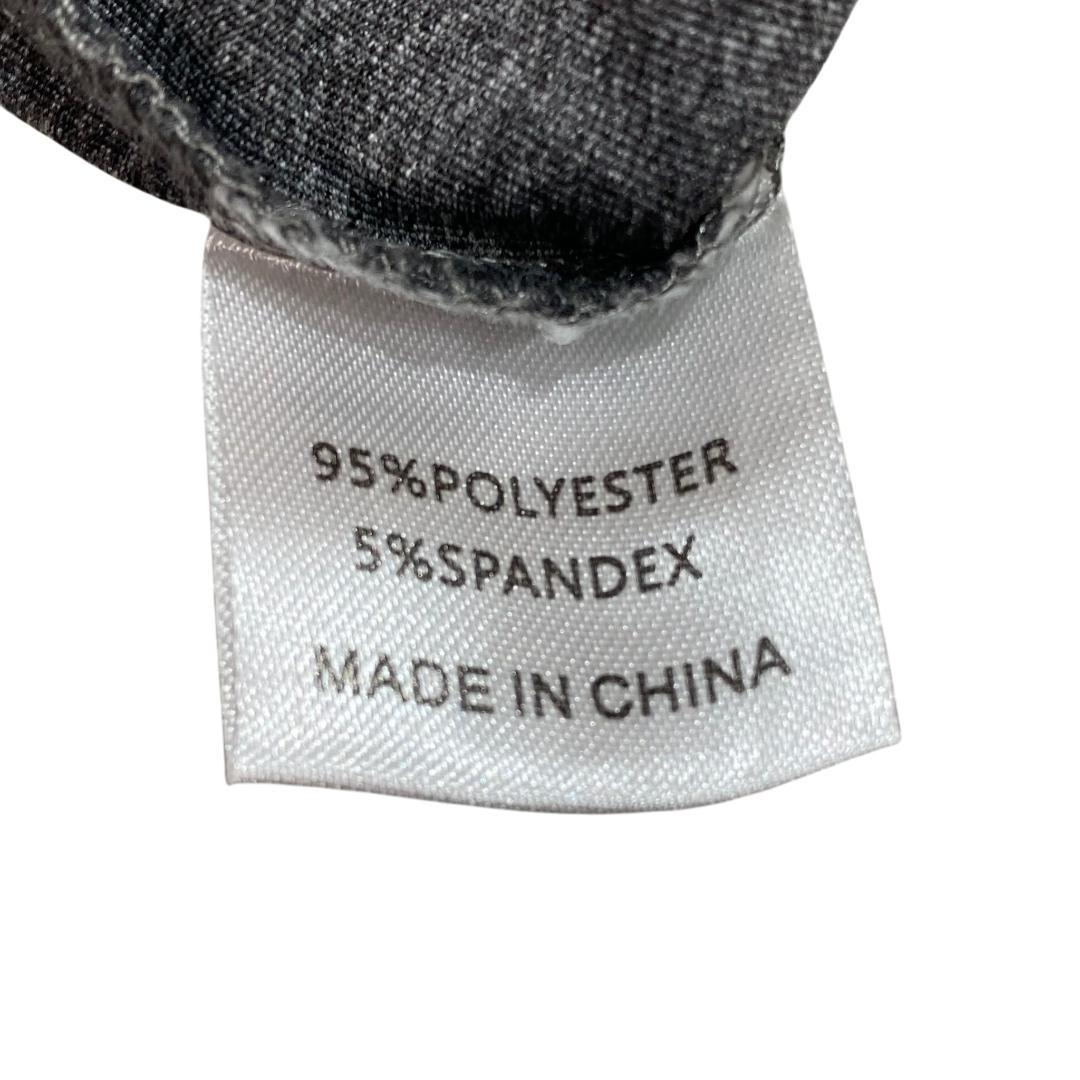 PXG ピーエックスジー 長袖 ストレッチ ポロシャツ M グレー ゴルフ