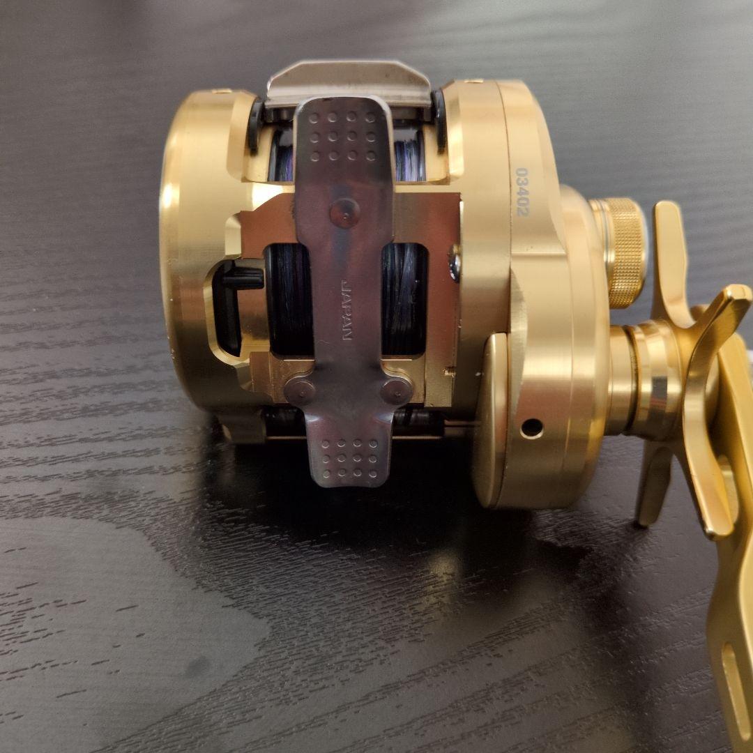 SHIMANO コンクエスト300HGゴールド 両軸リール　右巻