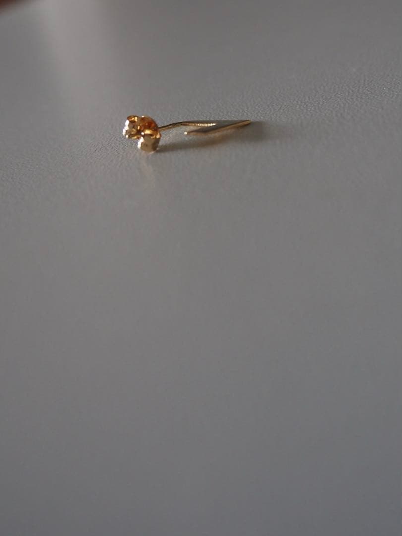 hirondelle 18k ピアス　片耳