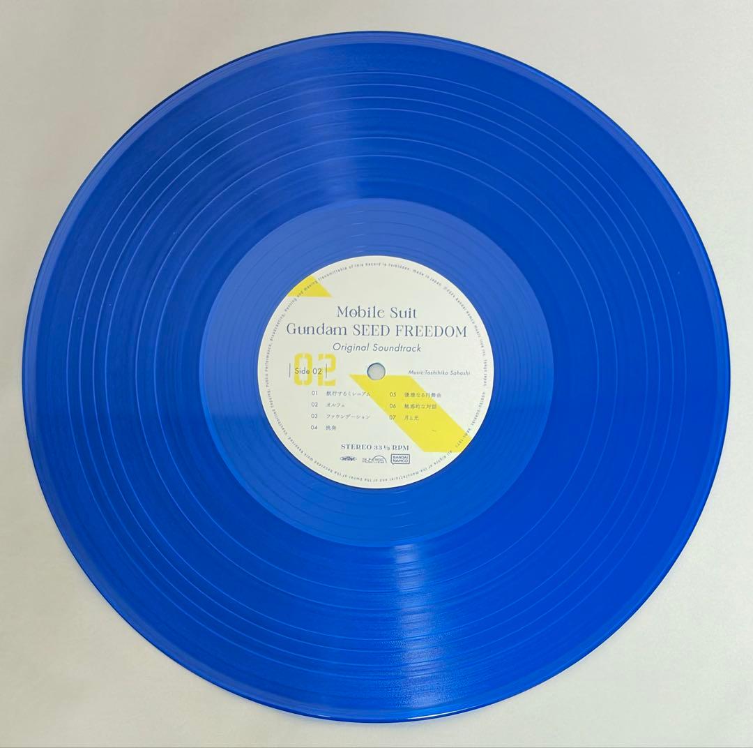 アナログ盤　機動戦士ガンダムSEED FREEDOM O.S.T. 中古　LP