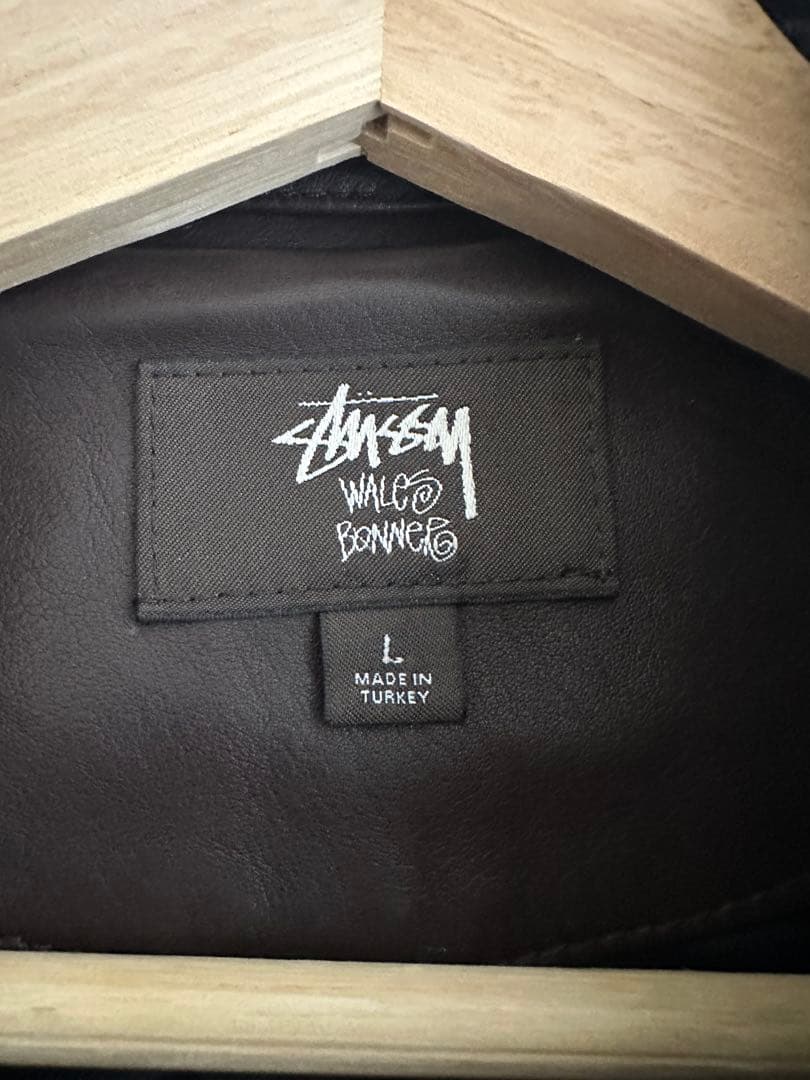 m*o様 Stussy × WALES BONNER LEATHER スタジャン