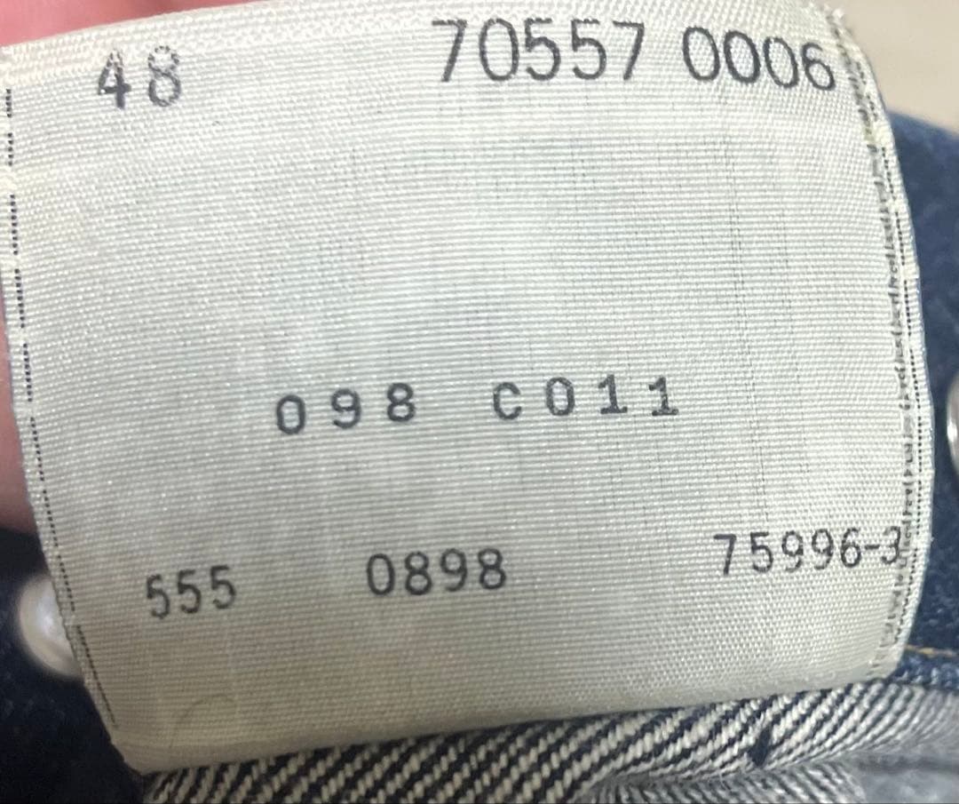 LEVI STRAUSS & CO. デニムジャケット XX サイズ48