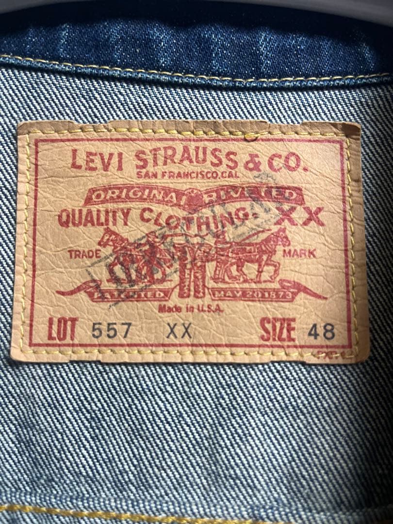 LEVI STRAUSS & CO. デニムジャケット XX サイズ48