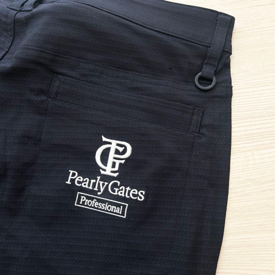 新品　パーリーゲイツ　パンツ　ストレッチ　ネイビー　春夏用　サイズ7