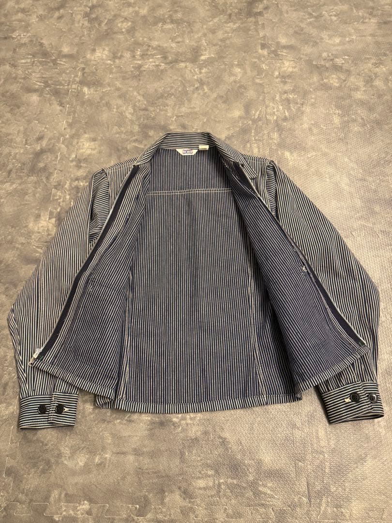 ビンテージ BIG SMITHジップアップ ジャケット ヒッコリーワーク60's