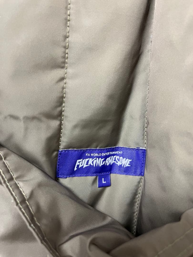 期間限定値下げ　Fucking Awesome リバーシブル中綿ベスト　L