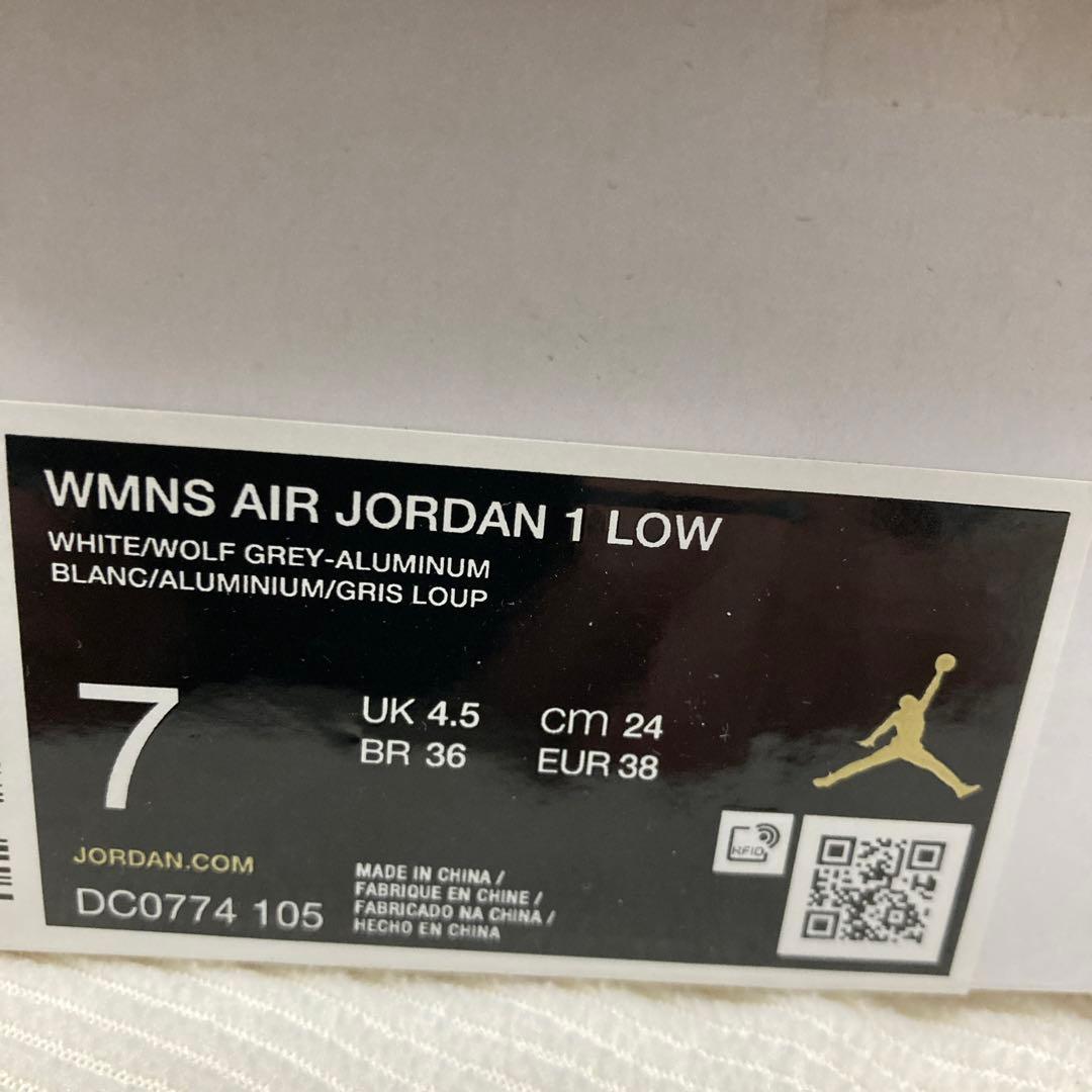 シューズ(女性用) WMNS AIR JORDAN 1 LOW 24cm