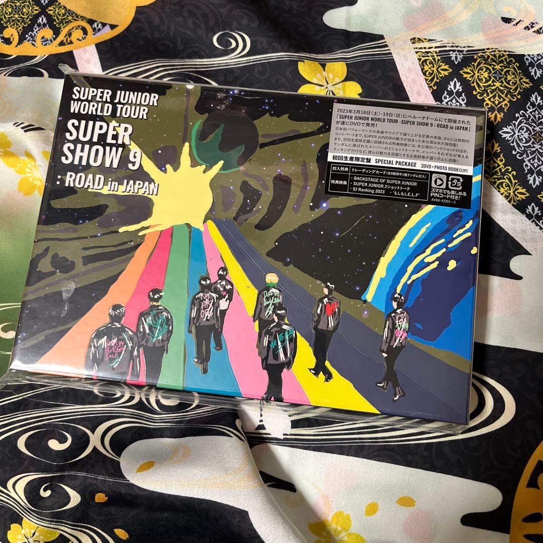 super junior super show9 スパショ9 初回DVD 円盤