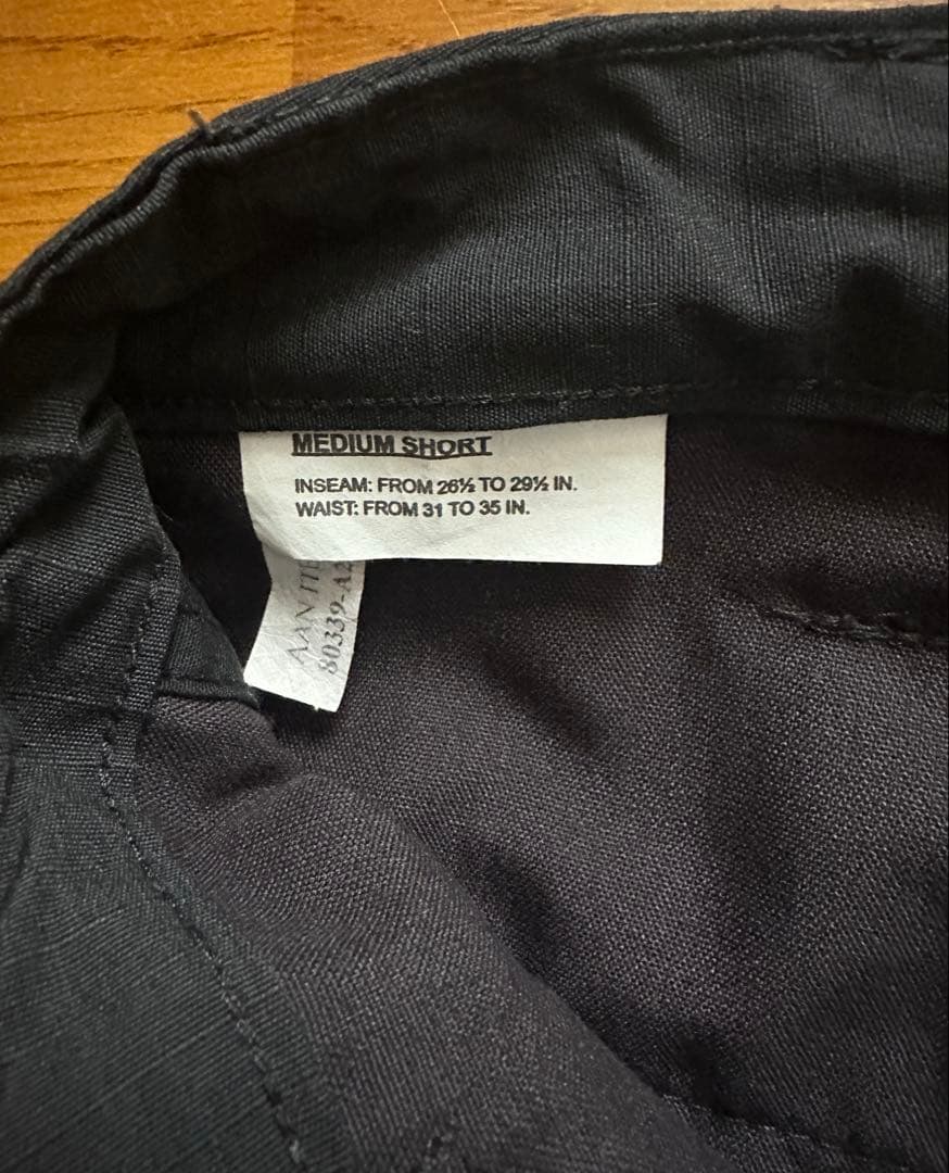 黒 M short TRU-SPEC ACU CORDURA PANTS