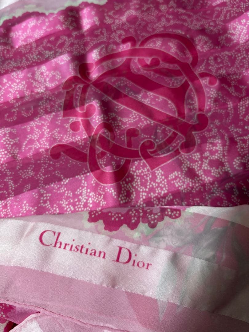 Christian Dior クリスチャンディオール 大判 スカーフ