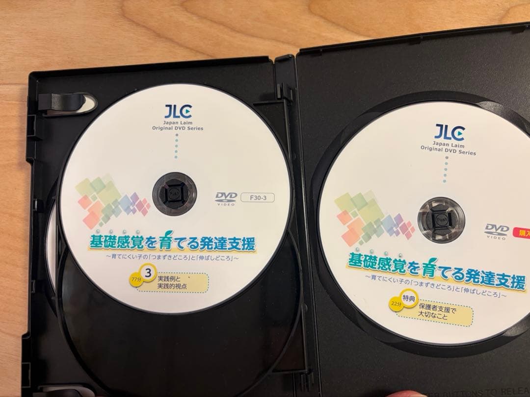 基礎感覚を育てる発達支援　木村順　DVD