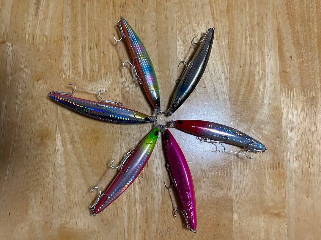 120F 19g ミノー　6色セット