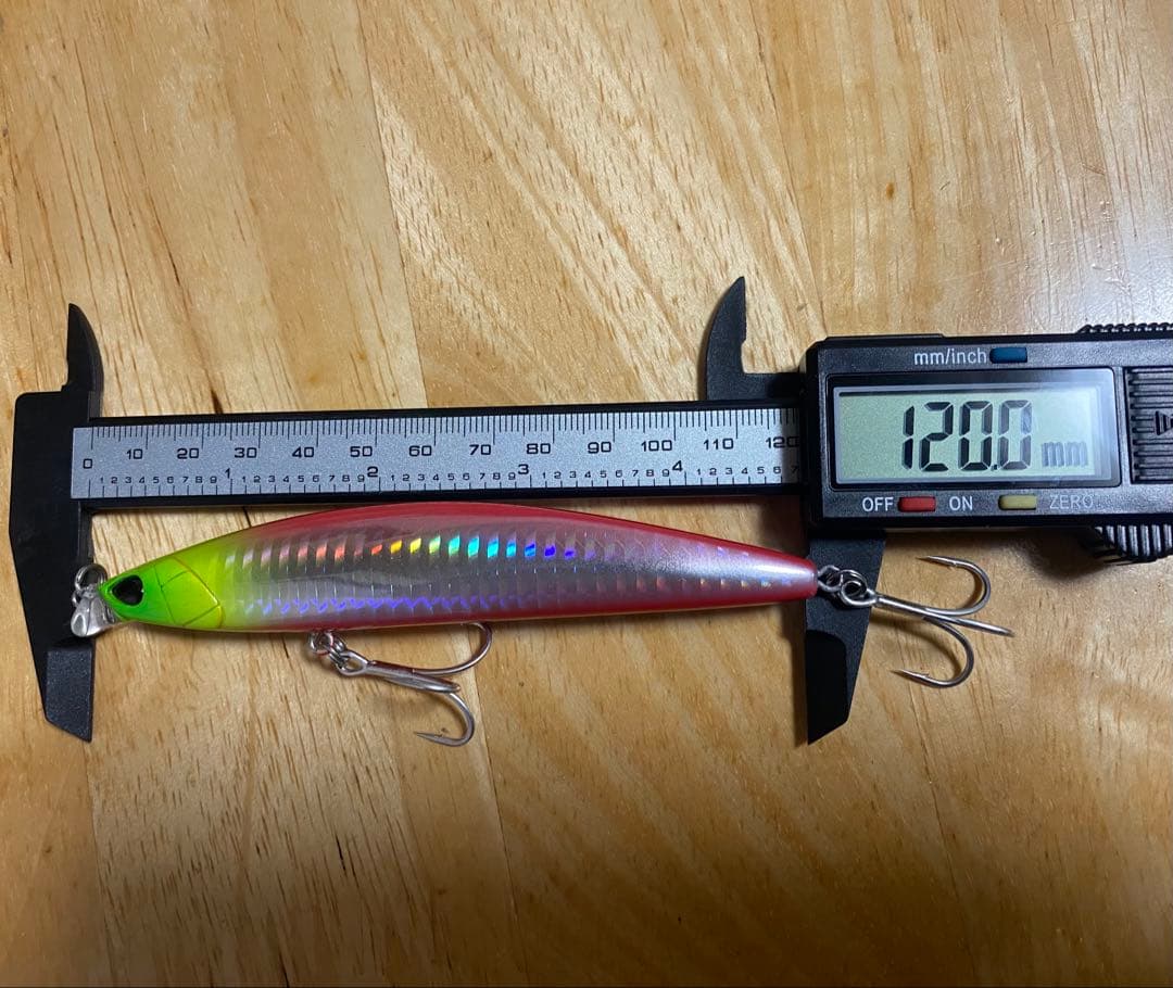 120F 19g ミノー　6色セット