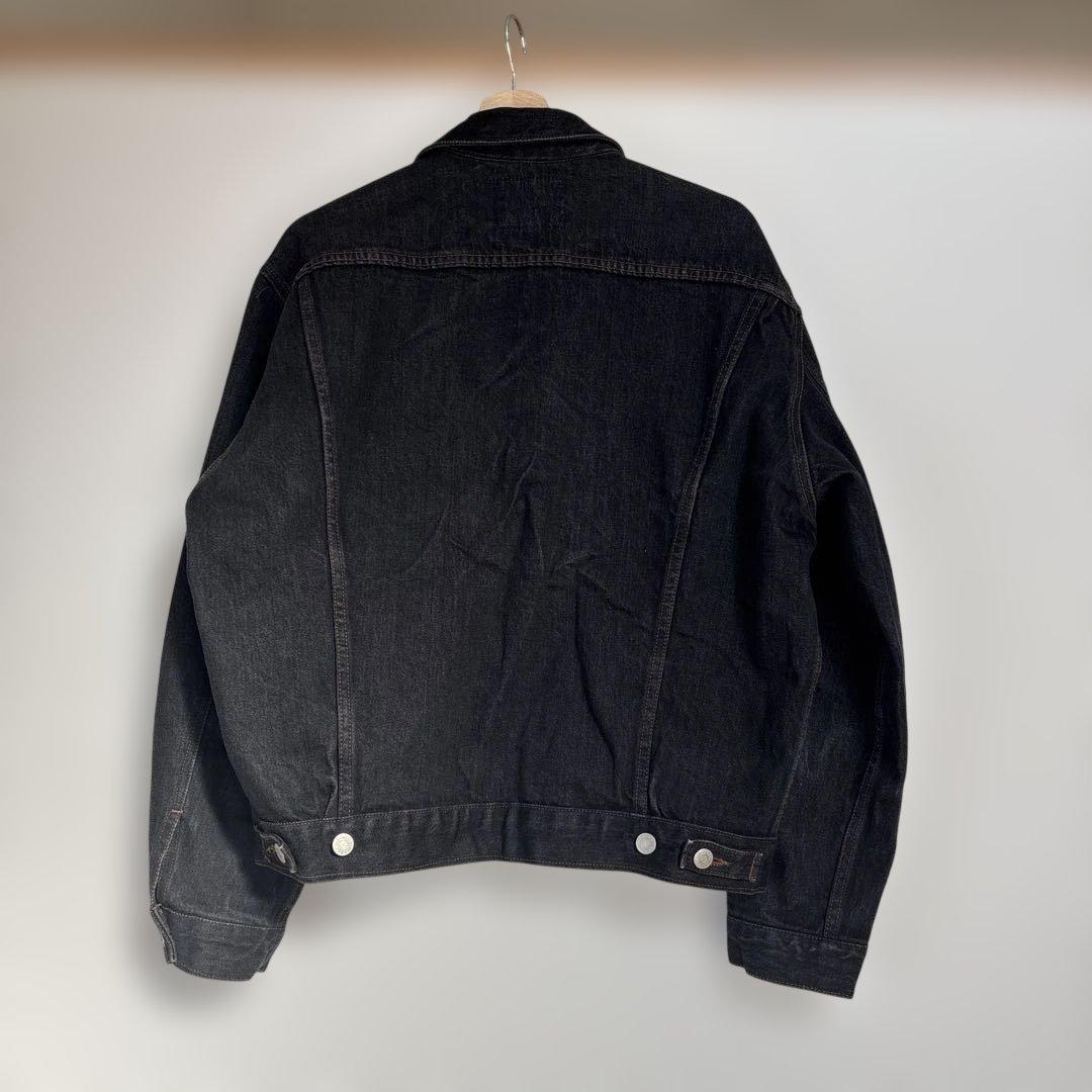 ジ*ン様 90s Wrangler デニムジャケット ブラック　ラングラー80s