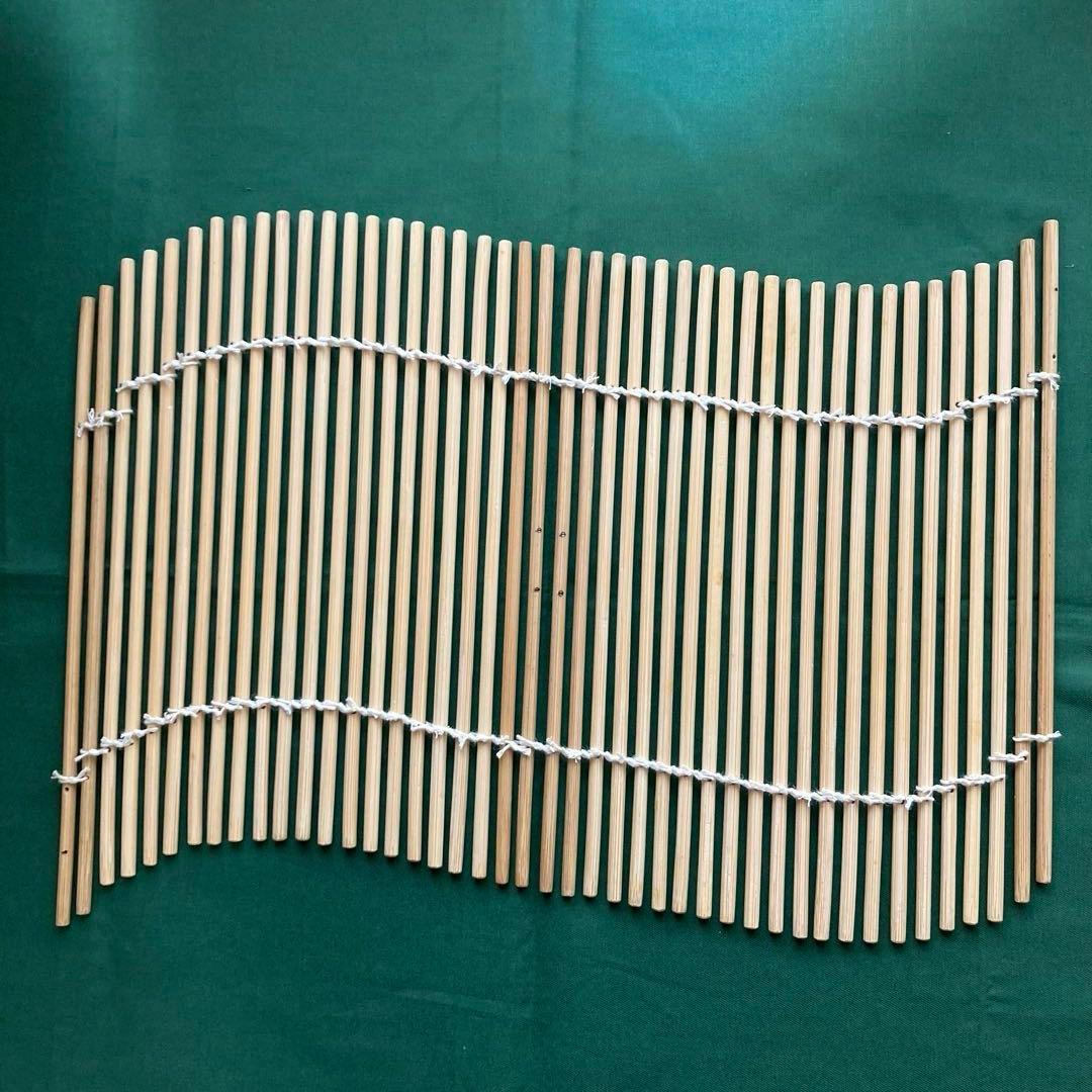 南京玉すだれ　硬質孟宗竹　径6ミリ×長さ270ミリ　44本組　初級者用