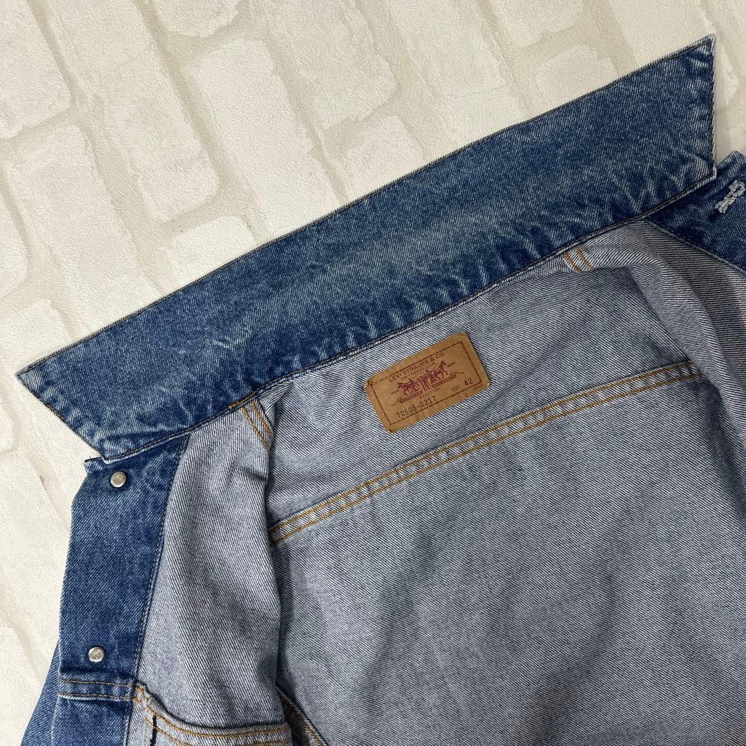 値下げ 90s リーバイス Levi’s 70505 3rd Gジャン デニム